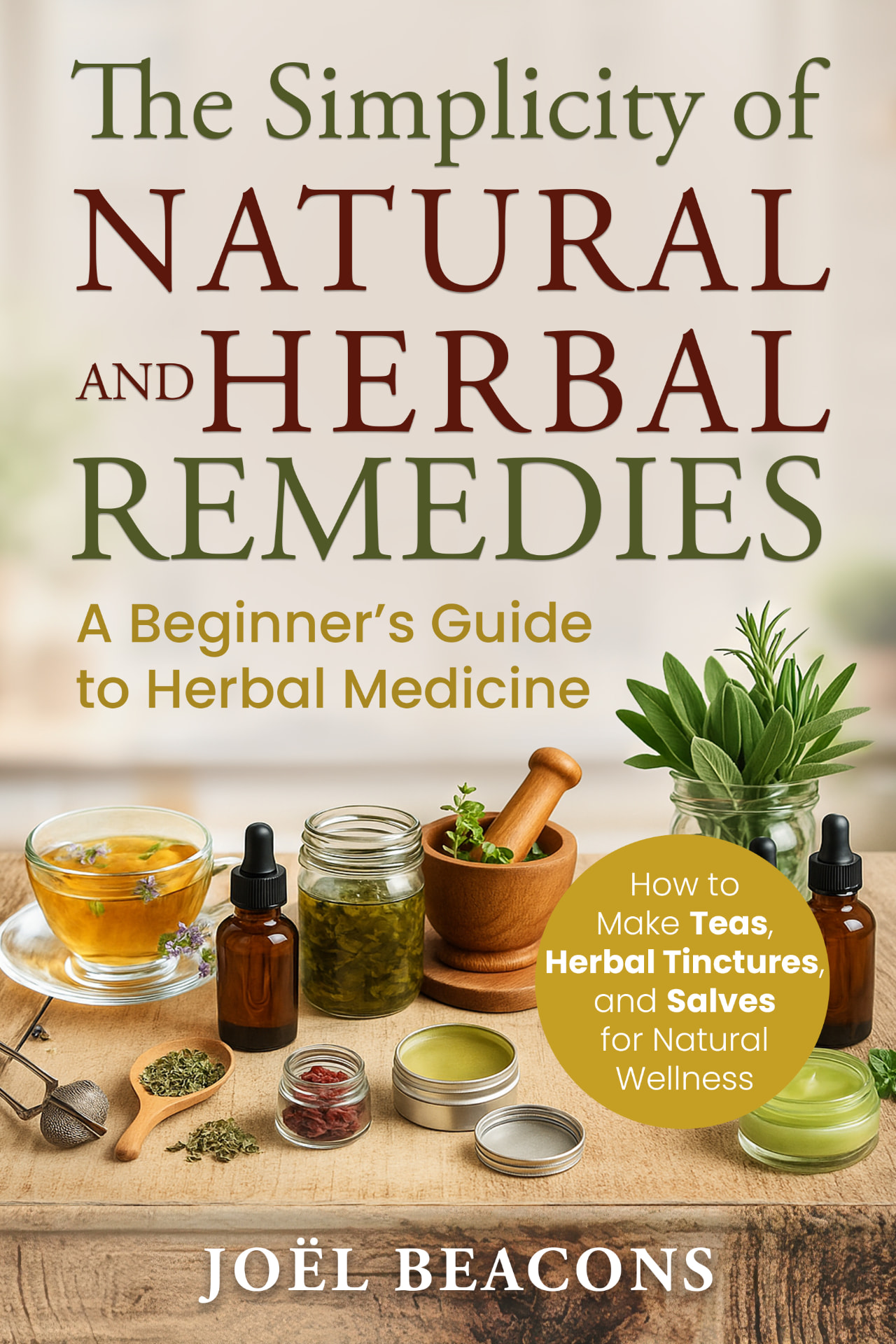 Cover of The Simplicity of Natural and Herbal Remedies
